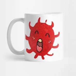 Cute Bacteria Microbes Mug